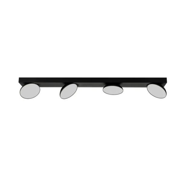 Lampa sufitowa CASTELIO dł. 64cm 20W 4xLED barwa neutralna 4000K | czarny