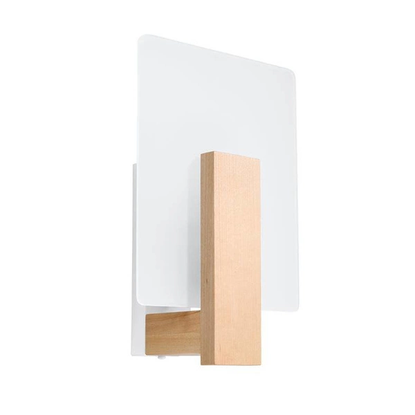 Kinkiet LAPPO, naturalne drewno, 1x40W E14, SL.1094