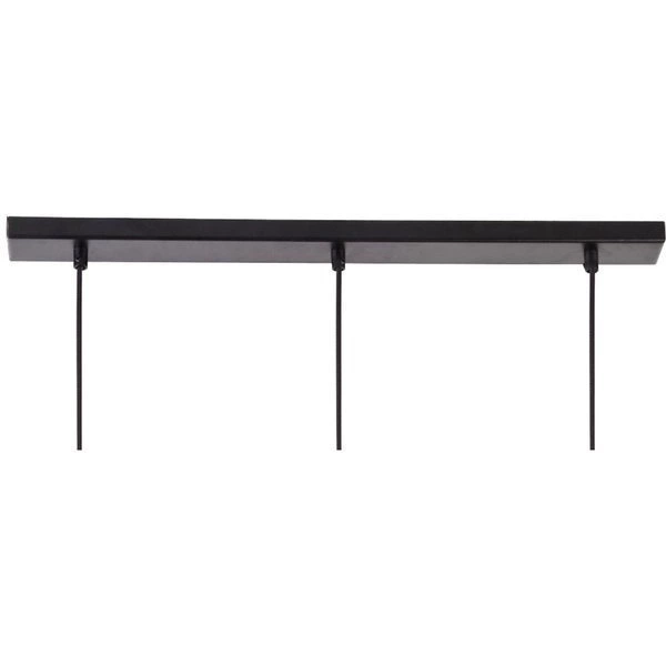 Lampa wisząca listwa FLESZ E27 3 ZWIS czarny 31083