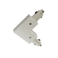 Marvi Track Connector Type L-Ext WH