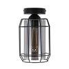Lampa sufitowa JONERA, 31-08404, czarny/dymiony, 1x40W E27