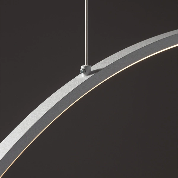 Lampa wisząca CIRCOLO LED M 3000K 21W 660lm szer.60cm wys.140cm CRI>90 | Biały 11605