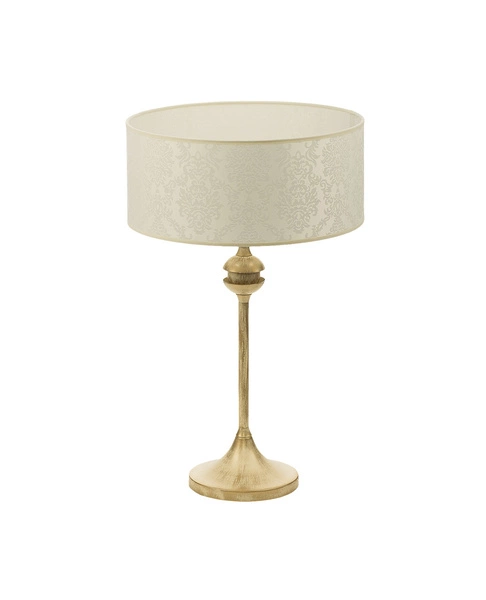 Klasyczna Lampka biurkowa KASZMIR wys. 54cm 1xE27 15W IP20 | Ecrie
