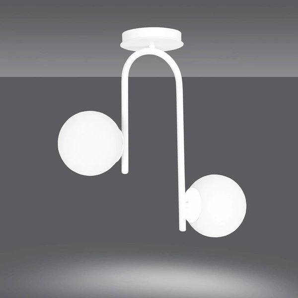 Lampa sufitowa Emibig KALF 2 Biały 1031/2