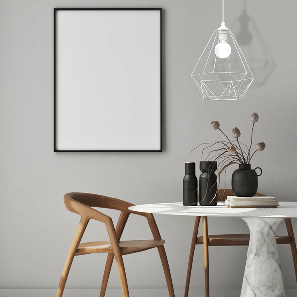 Lampa wisząca BASKET, biała, 1x60W E27, MLP7212