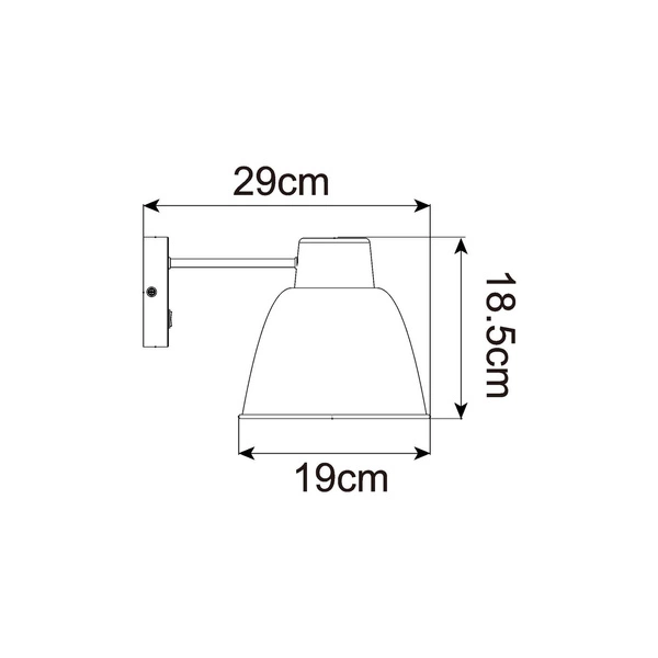 P21031M-1W ORLO KINKIET BIAŁY/WHITE