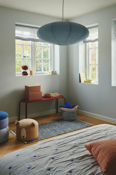 Klosz do lampy VILLO Papier | Niebieski