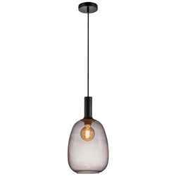 Lampa wisząca ALTON E27 60W Szkło | Czarny