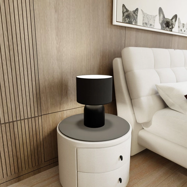 Lampa biurkowa Emibig ASPEN LN1 Czarny/Biały 1322/LN1