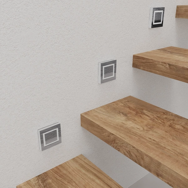 Oprawa schodowa LED 0,6W EVRA barwa ciepła 3000K EKS4352