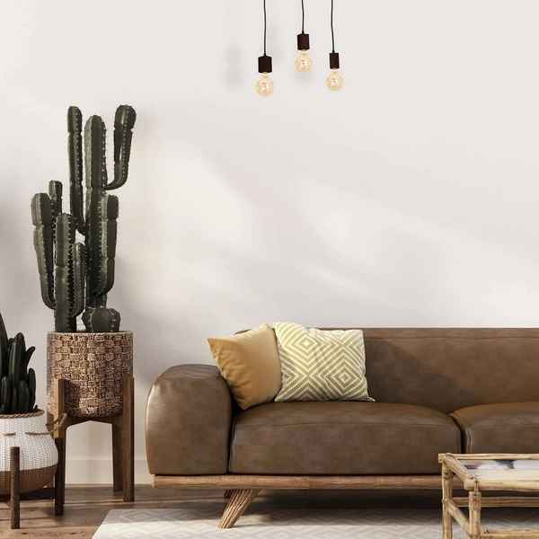 Lampa Wisząca JACK, MLP4360, orzech, 3x60W E27