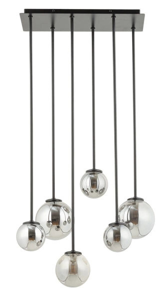 Lampa Sigma Tulia 6 długi szary 33498