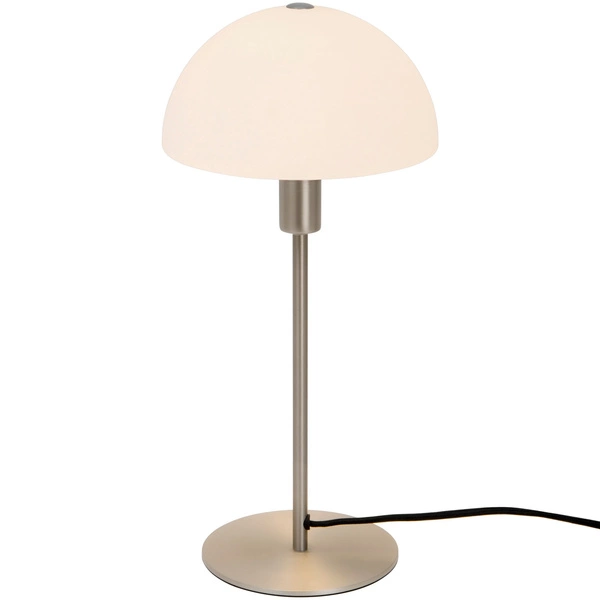 Lampa stołowa ELLEN E14 40W Metal | Stal szczotkowana