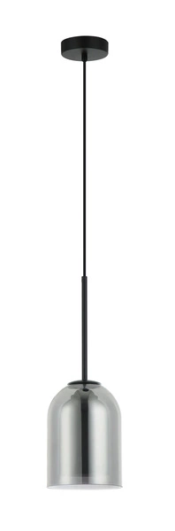 Lampa wisząca Elaris dymna 1xE27