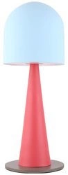 LAMPA STOŁOWA VISBY 1 NIEBIESKI CZERWONY