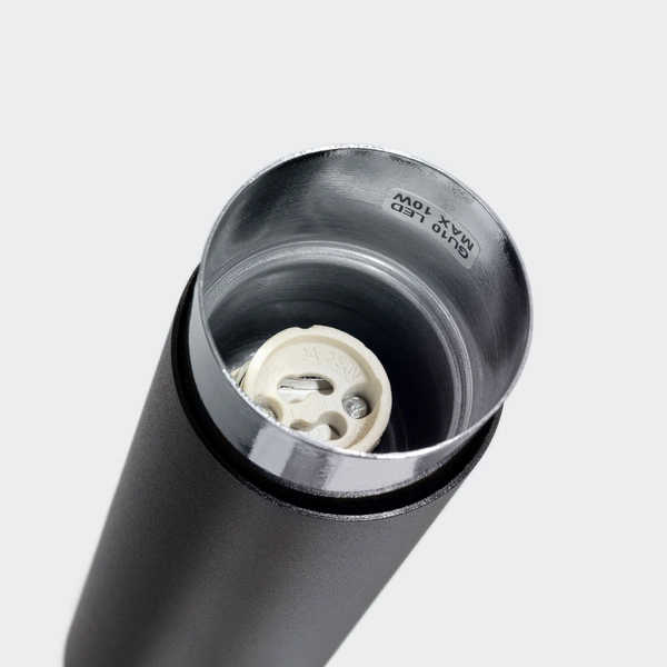 Plafon NERO 22,5 czarny/chrom