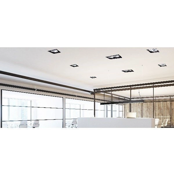 Bezramowa lampa wpuszczana MOD PLUS BLACK 9404