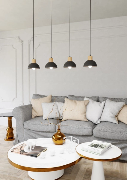 Lampa wisząca Emibig SECO 4 BL 1393/4