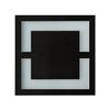 Oprawa schodowa QUADRO BLACK, 0,6W LED, barwa ciepła 3000K, EKS6906