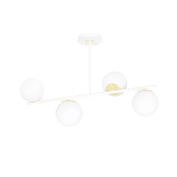 Lampa sufitowa Emibig FLOKI 4 Biały-GOLD 1023/4