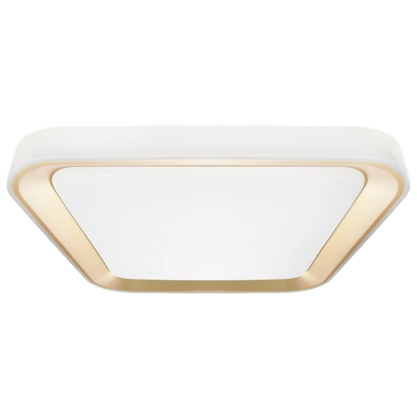 Plafon QUADRO GOLD, ML7930, biały/złoty, 38W LED