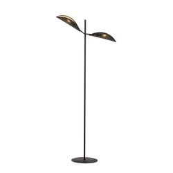 Lampa podłogowa Emibig VENE LP2 Czarny/GOLD 1158/LP2
