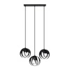 Lampa wisząca TULOS 3L czarna