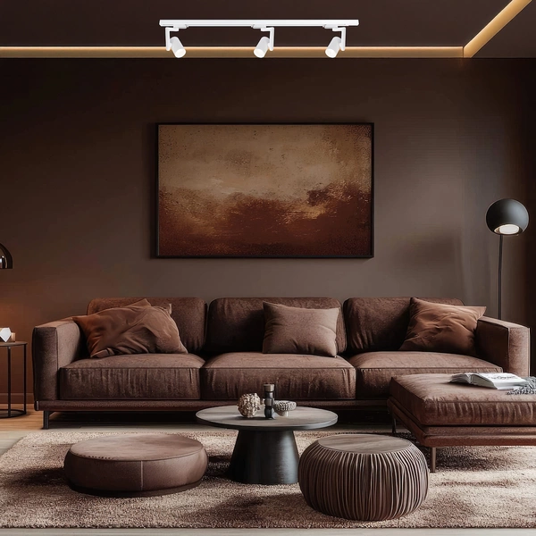 Oprawa Timor Track Biały 1xGU10 3-obwodowy