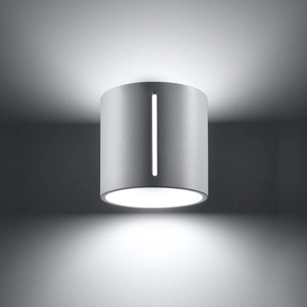 Kinkiet Sollux INEZ Aluminium, Biały G9 40W, SL.0352