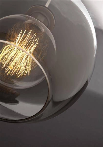 Lampa wisząca szklana kula BOLLA C śr 25cm