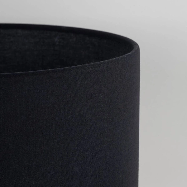 Minimalistyczna lampka nocna buk TOKYO E27 60W wys. 52cm | czarny 5293