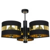 Lampa sufitowa PALMIRA BLACK / GOLD 3xE27