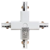 Łącznik szynoprzewodu 3-fazowego TRACK LIGHT typ "+", biały, ML7097