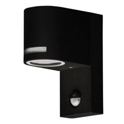 Lampa elewacyjna z czujnikiem nad drzwi QUAZAR 13 CZARNA