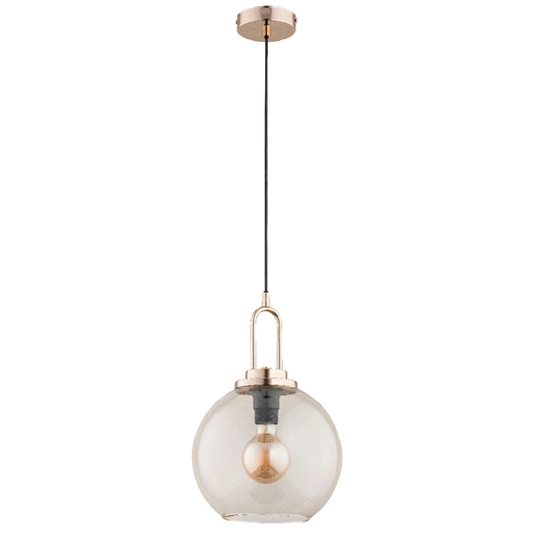 Lampa wisząca ALFA SEPTUM ZŁOTA 1xE27 25cm | 60905