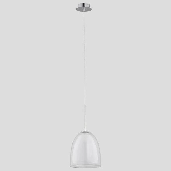 Lampa wisząca ALFA RONDA BIAŁA 1xE27 18cm | 9122