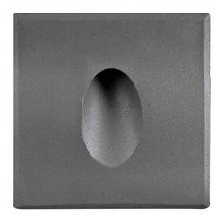 Lampa wpuszczana LED barwa neutralna DECENTLY S1 3W IP20 | szary