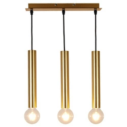 Lampa wisząca DALLAS LEDEA, 50103037, 284 mm, złota, 3x40W E27