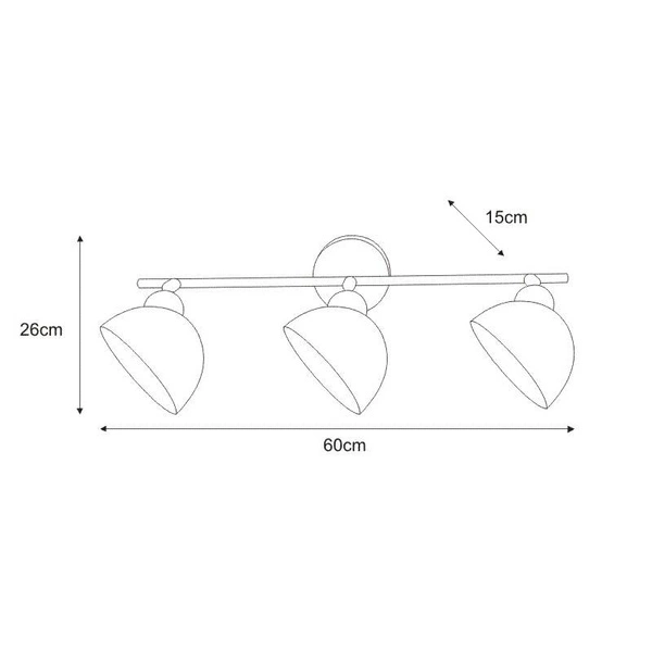Reflektor / spot K-JSL-1305/3W z serii HOPE