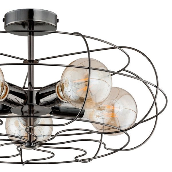 Lampa klatka LOTOS GRAFIT V 52cm