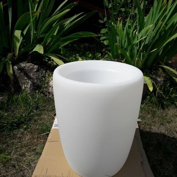 Ozdobna świecąca donica FLOWERPOT S 41cm 9711