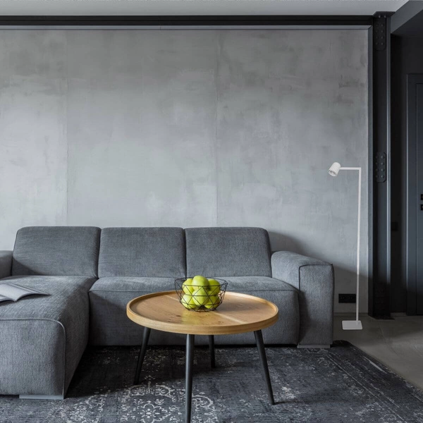 Lampa podłogowa Tokio, biała, 1x50W GU10