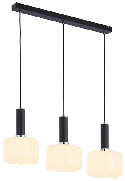 Nowoczesna Lampa wisząca VANES wys. 39-80cm 3xE27 15W IP20 | Chrom