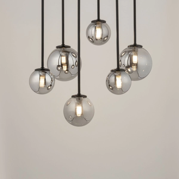 Lampa Sigma Tulia 6 długi szary 33498