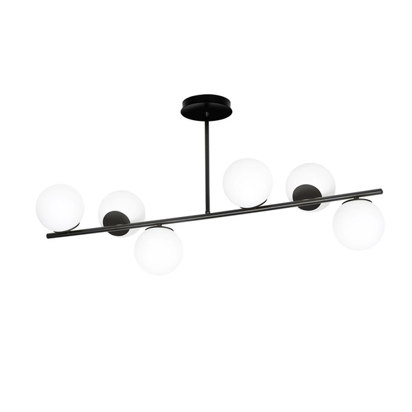 Lampa sufitowa Emibig BIOR 6 Czarny 1020/6