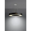 Nowoczesna lampa wisząca SATURNO SLIM SL.0754 70 cm czarna 6xE27
