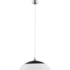 Lampa wisząca ALFA BEN CZARNO-BIAŁA 1xE27 36cm | 9185
