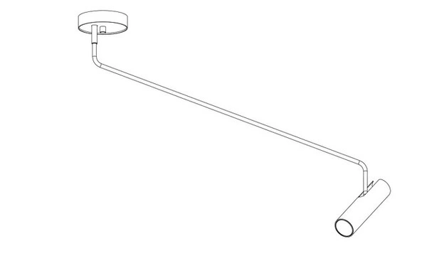 Kinkiet EYE SUPER GRAPHITE C 6631