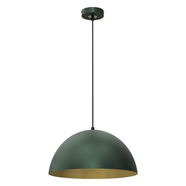 Lampa wisząca BETA, MLP8286, 35 cm, zielony/złoty, 1x60W E27