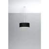 Lampa wisząca SKALA SL.0756, 30cm, czarna, 3x60W E27